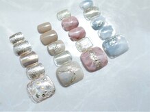 アバネイル アクア 千種店(AVANAIL AQUA)/【大人ニュアンスフットネイル】