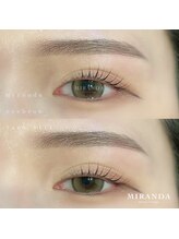 ミランダ(MIRANDA)/アイブロウワックス◇パーマ