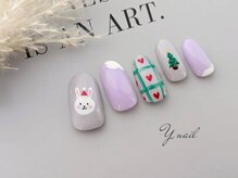 ワイネイル(Y.nail)/うさぎクリスマス