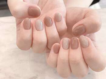 アール 豊田店(#arl)/ツートーンカラーネイル