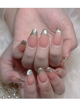 ココネイル 池袋(coco nail)/ガラスフレンチネイル