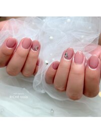 肌馴染み◎ピンクベージュ