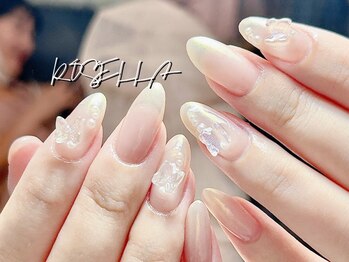 ローゼリア(Rosella)の写真/低価格なのに驚きの仕上がり！高技術＆モチの良さで満足度◎あなただけの理想の指先を叶えます♪