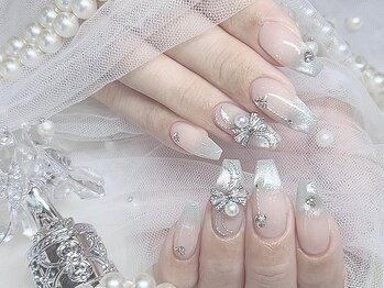 エービーエーサロン(ABA SALON)/水色マグネットグラデーション