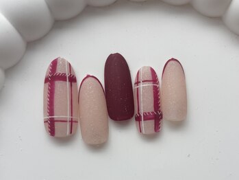 チェックネイル