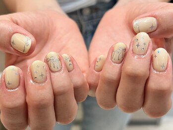 サイン(sin.)/リボンネイル