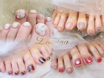 ルミナ 伊勢崎店(Lumina)の写真/夏の足元を彩る、シンプルからこだわりまで揃うフットメニュー！