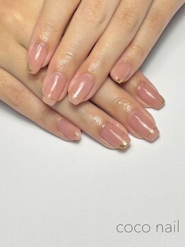 ココネイル(coconail)の写真/初めての方も安心！丁寧なカウンセリングと自爪に優しいフィルインで上品な指先に♪