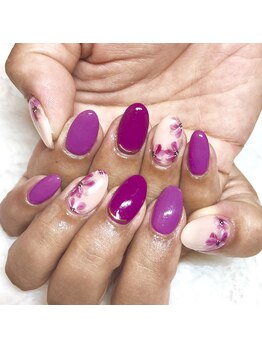 ジェル☆エレガントネイル