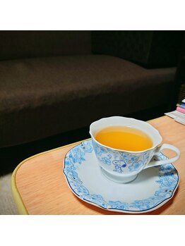 ふわりぃエステ/エステ後はハーブティーで一息…