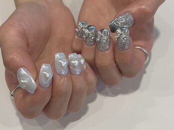 リルム(Relum)/ブルーアートネイル!