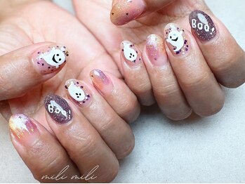 ミリ ミリ(mili mili)/ハロウィンネイル