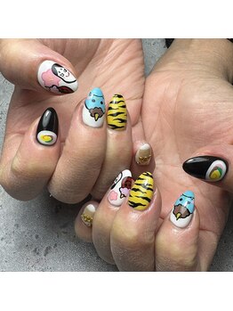 シャナレブレ(Xanaleble)/節分ネイル