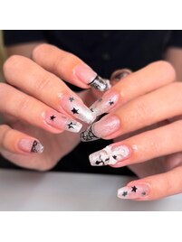 十字架×レースフレンチ