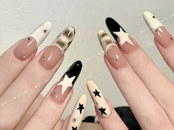 アイリスネイル 大塚(Iris Nail)/チップ長さだし持ち込みデザイン