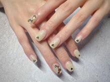 エフツー(F2)/スカルプ長さだし＋アート2.5h