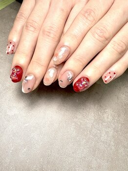 ラキネイル(LAKI Nail)/ガーリーネイル