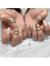 サロンドウイ(salon de OUI)/ベージュ×チェック