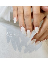 ミルキー白ネイル