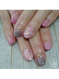 大理石ネイル