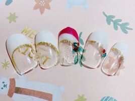 .クリスマスネイル