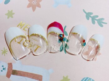 リラ(RIRA)/.クリスマスネイル
