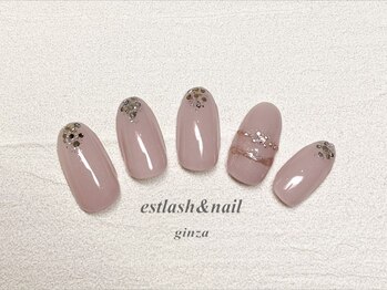 エストラッシュアンドネイル 銀座店(est lash&nail)/アクセサリーネイル　指輪ネイル