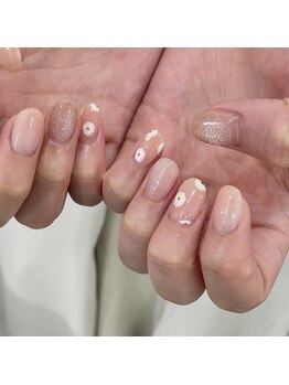 プチナノ(petitnano)/ニュアンスorフレンチネイル