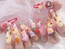 ミイネイル(Me nail)/#お菓子ネイル#チョコネイル