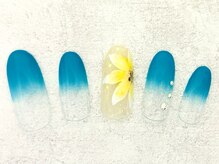 ネイルエイム(Nail eim)/シンプル★グラデ★お花