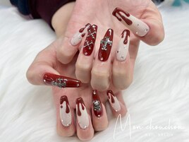 * クロム×ロングネイル *