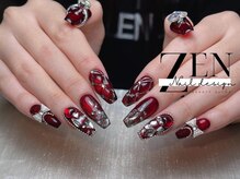 ゼン ネイル デザイン 池袋(ZEN NAIL DESIGN)/* 長 さだしやり放題×つけ放題