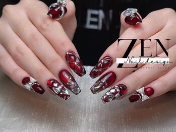 ゼン ネイル デザイン 池袋(ZEN NAIL DESIGN)/* 長 さだしやり放題×つけ放題