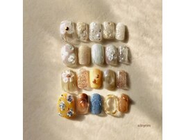 アシンメトリーニュアンスネイル