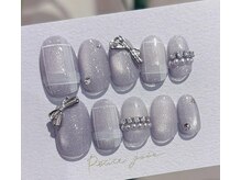 ドーパミンネイル 錦糸町(dopamine nail)/ギンガムチェックネイル