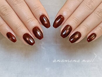 アネモネネイル(anemone nail)/マグネット　ワンカラー
