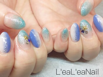 レアレアネイル(Lealeanail)/【パラジェル】マリンネイル