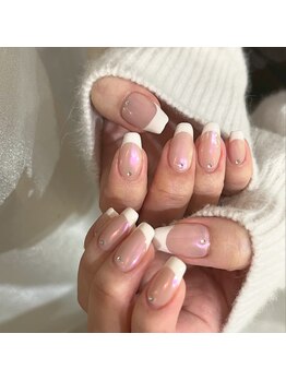 ロカネイルズ(roca nails)/aurora french
