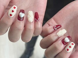 ～ハートキルティングネイル～
