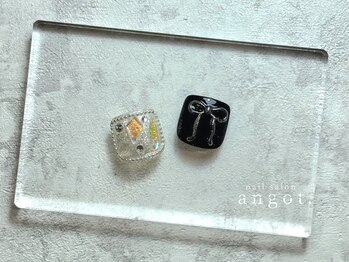 アンガット(angot.)/親指アート◆