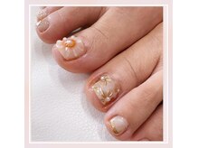 サロンドリスブラン(Salon du lys blanc)の雰囲気（綺麗めフットデザイン）