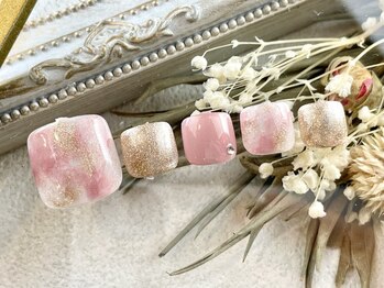 レアレアネイル(Lealeanail)/【パラジェル】FOOTシンプル