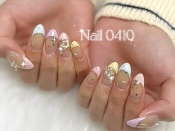ネイル0410 すすきの(Nail 0410)/【ジェル】持ち込みアート10本
