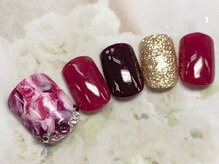 ネイルサロン マハロ(Nail salon MaHaLo)/f10新規付替オフ込☆フット¥7300