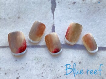 ネイルアンドまつげエクステ ブルーリーフ 四谷三丁目店(Blue Reef)/ニュアンスネイル