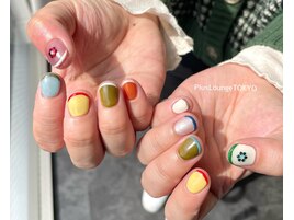 カラフルポップネイル♪