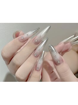 長さ出しのできるサロン