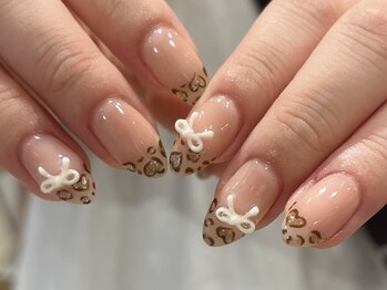 シー(She)/レオパード/秋/リボン