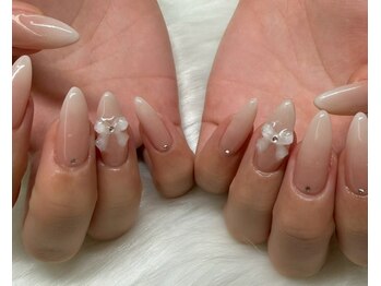 ネイルアンドアイラッシュスタジオ シュシュ(chouchou)/ベイビーブーマ×リボン