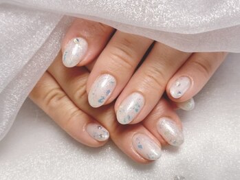 ソレイユ(Soleil)/ワンカラー×ホロ×ストーン